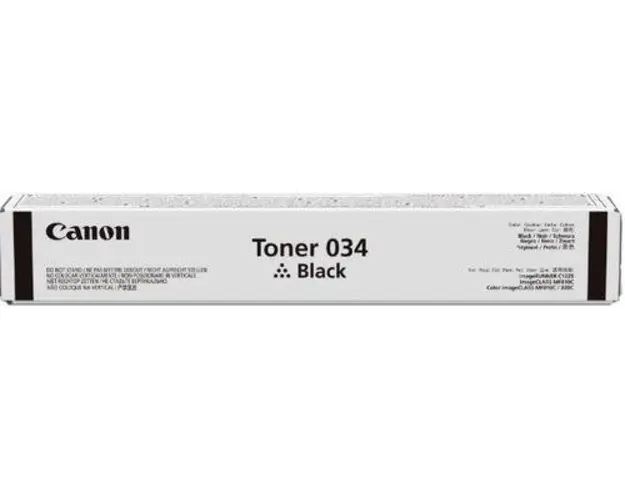 Toner Canon 034B, acoperire aprox. 12000 pagini (Negru)