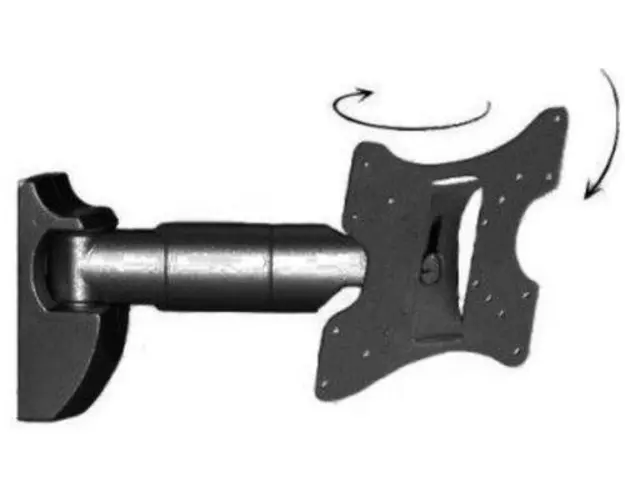 Suport Perete Cabletech UCH0042A, 10inch - 30inch, 30kg (Negru)