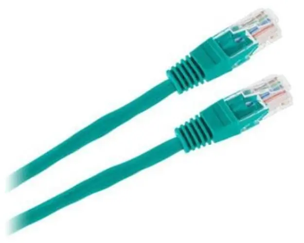 Cablu UTP OEM KPO2779D-0.5, Patchcord, 0.5m (Verde)