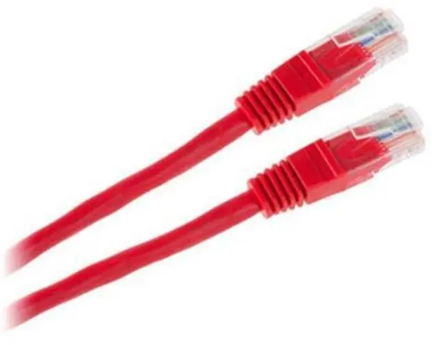 Cablu UTP OEM KPO2779B-1.0, Patchcord, 1m (Rosu)