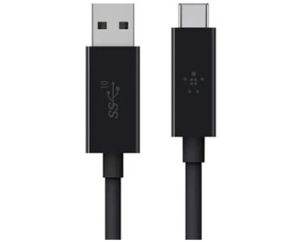 Cablu de date Belkin F2CU029BT1M-BLK, Tip-C, 0.9m (Negru)