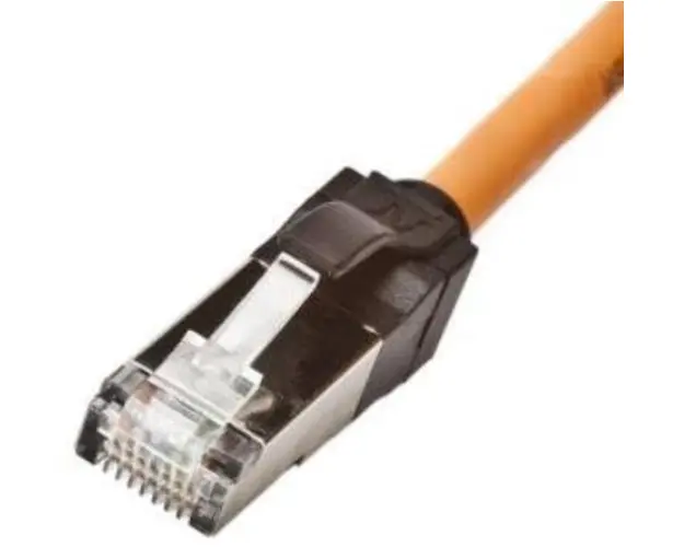 Cablu Nexans N11A.U1F010OK, Patchcord, CAT.6a, Ecranat, 1m (Portocaliu)