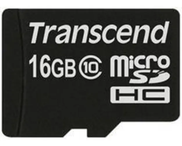 Card de memorie Transcend microSDHC, 16GB, Clasa 10, pana la 23 MB/s