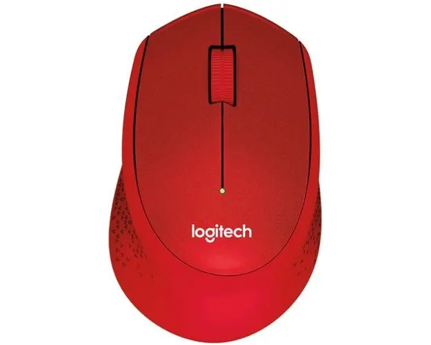 Mouse Logitech Optic Wireless M330 Silent Plus (Rosu)