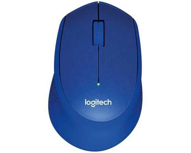 Mouse Logitech Optic Wireless M330 Silent Plus (Albastru)