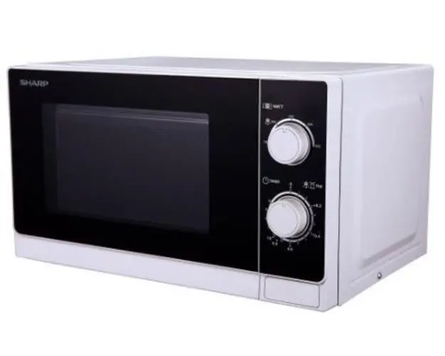 Cuptor cu microunde Sharp R200WW, 20l, 800W (Alb)