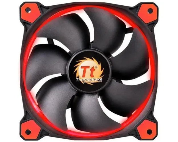 Ventilator Thermaltake Riing 12 High Static Pressure RED LED, 120 mm