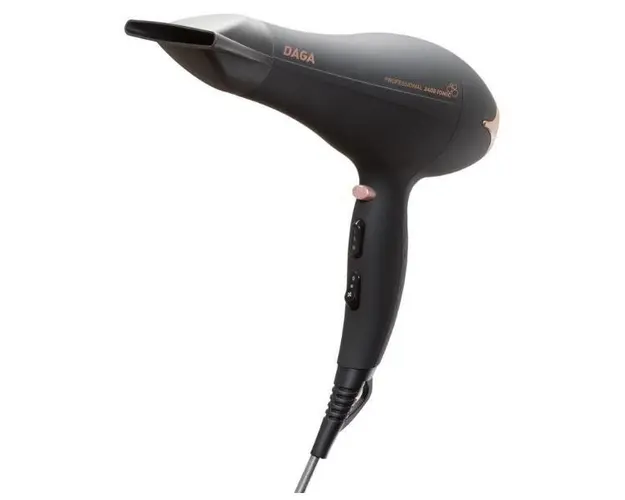 Uscator de par Daga HD-2400 PI, 2400W, Ionizare (Negru)