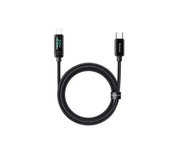 Cablu Type-C la Lightning Mcdodo Digital Pro, PD, 1.2m, 20W (Negru)