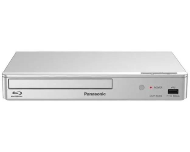 Blu-ray player Panasonic BD84EG-S (Argintiu)
