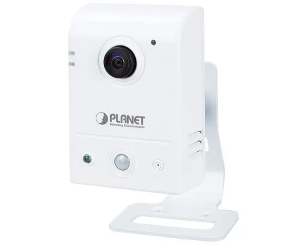 Camera Supraveghere Video Planet ICA-W8100-CLD, Fisheye IP, 1/4inch CMOS, 720p, Wireless, Cloud (Alb)