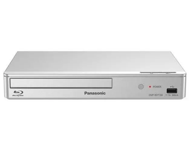 Blu-ray Panasonic DMP-BDT168EG, 3D (Argintiu)