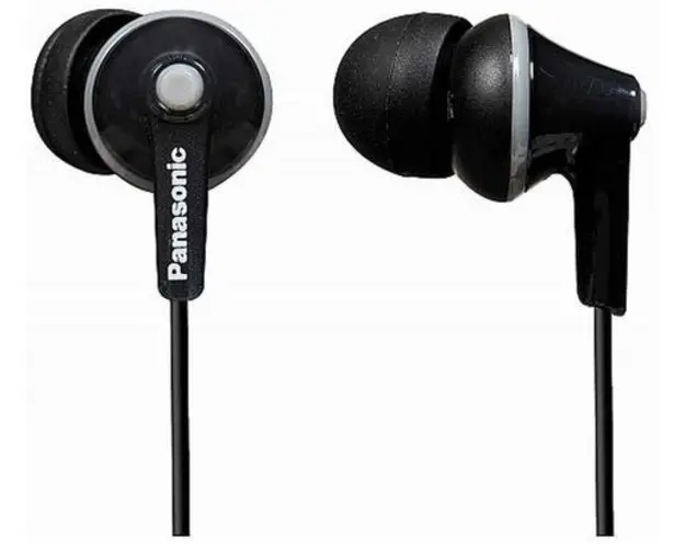 Casti Stereo Panasonic RP-HJE125E-K (Negru)