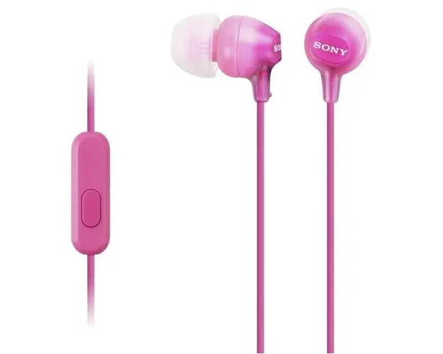 Casti Stereo Sony MDREX15APPI (Roz)