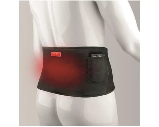 Bandaj termic lombar Daga FX BAND - 3793, 1300mAh, Negru