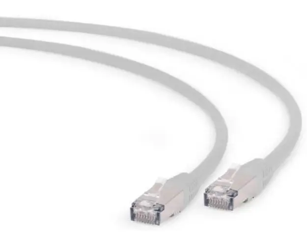 Cablu FTP Gembird PP6A-LSZHCU-1M, Patchcord, CAT.6a, 1 m (Gri)