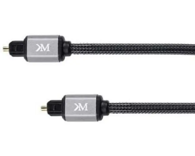 Cablu optic Kruger&Matz KM0318, 0.5 m (Negru)