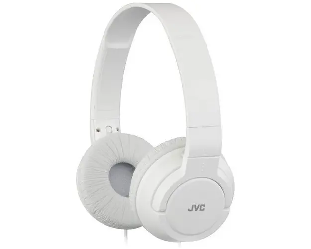 Casti Stereo JVC HA-S180, Jack 3.5mm (Alb)