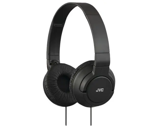 Casti Stereo JVC HA-S180, Jack 3.5mm (Negru)