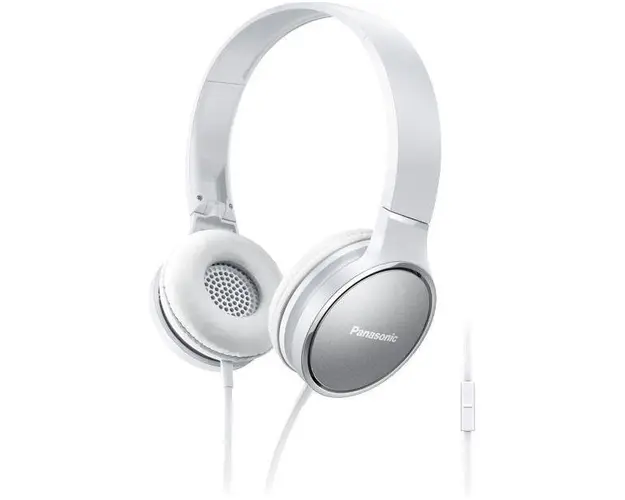 Casti Stereo Panasonic RP-HF300ME-W, Microfon (Alb)