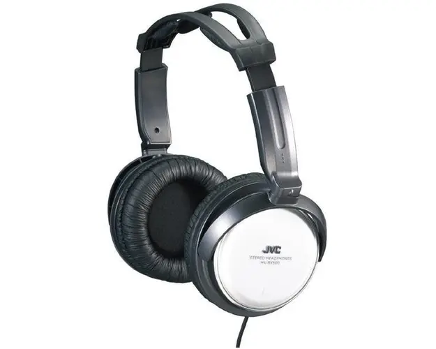 Casti Stereo JVC HA-RX500 (Negru/Alb)