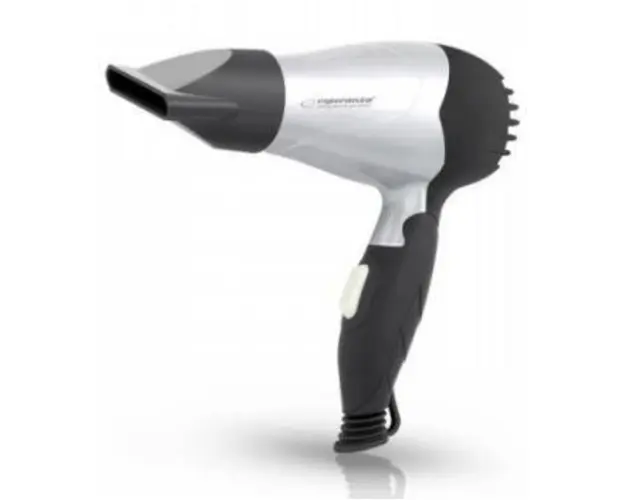 Uscator de par Esperanza EBH002S VENUS, 850W (Negru-Argintiu)