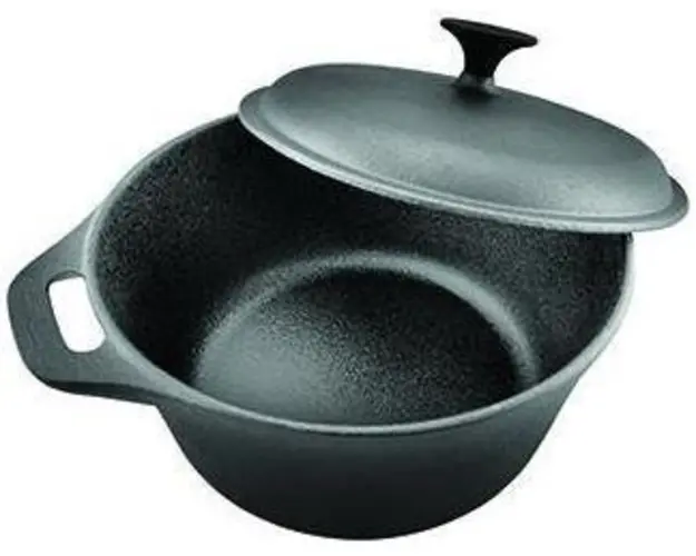 Cratita Heinner Fonta HR-TNJ-5A24, 24cm, 3.8L (Argintiu)