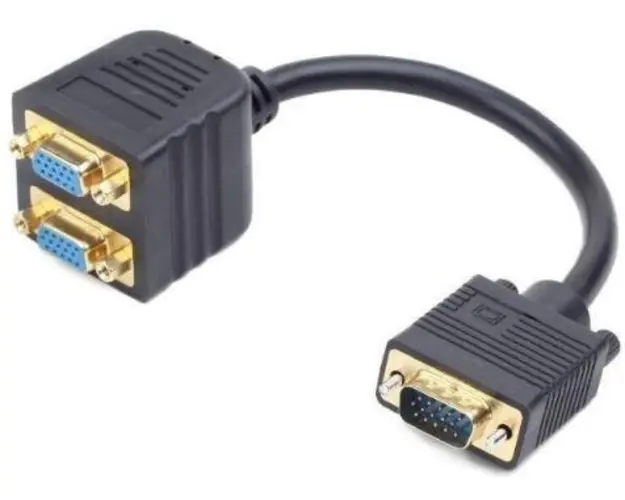 Splitter VGA Gembird CC-VGAX2-20CM, 0.2m