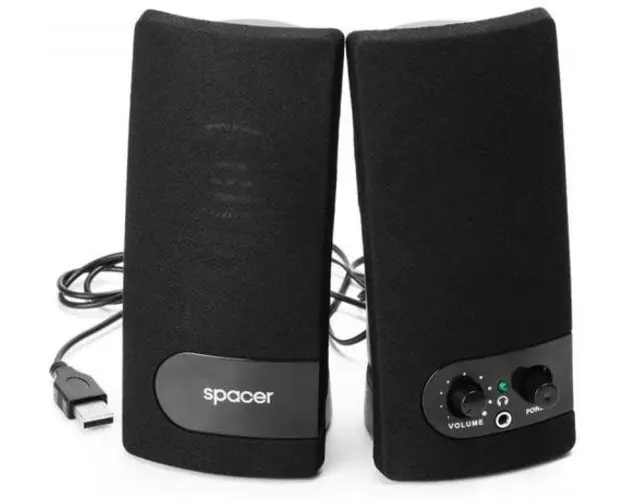 Boxe 2.0 Spacer SPB-216, 6W (Negre)