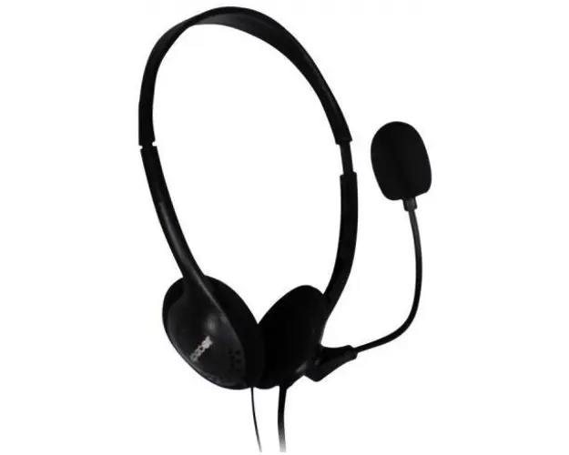 Casti cu Microfon Spacer SPK-223 (Negru)