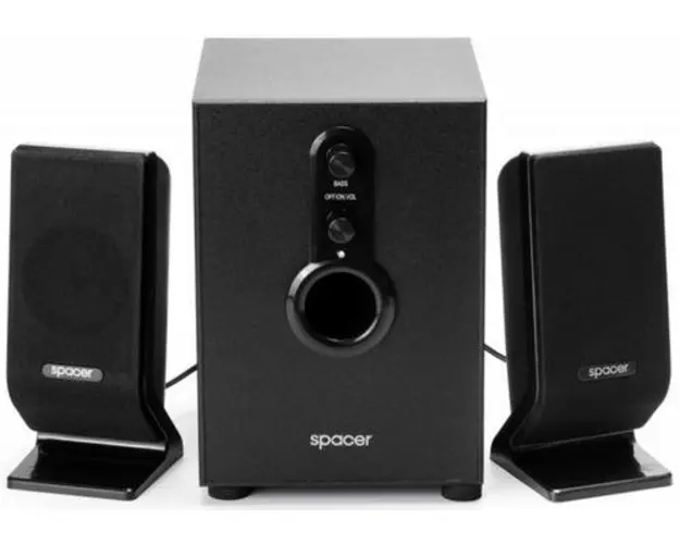 Boxe 2.1 Spacer SPB-2200, 11W (Negre)