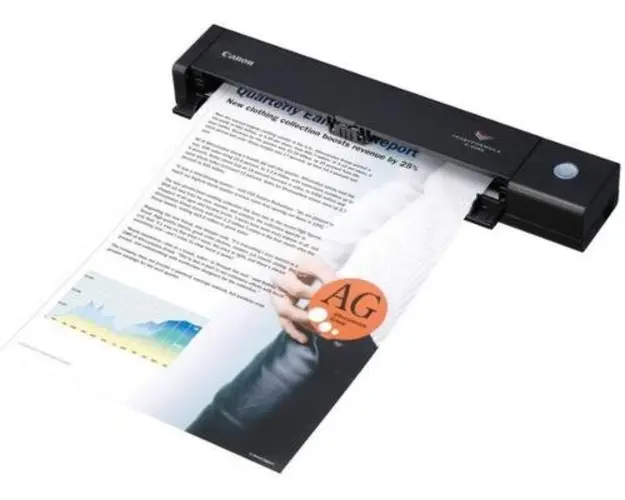 Scaner Portabil CANON P208II, Duplex, Color, A4 (Negru)