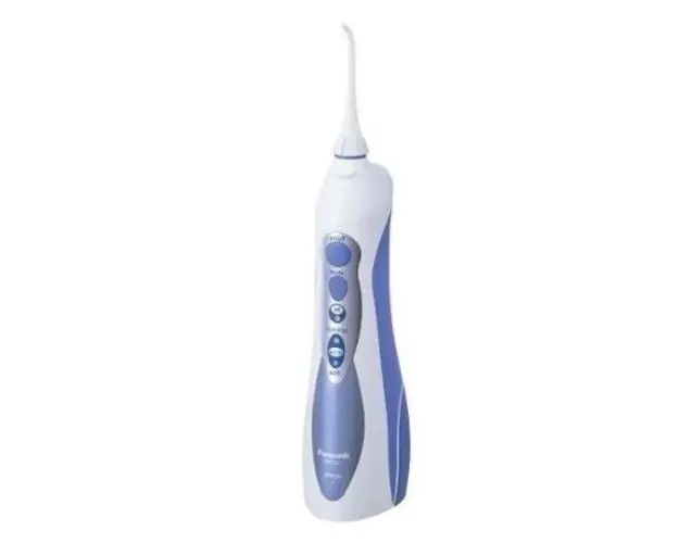 Irigator bucal Panasonic EW1211W845, 1400 Impulsuri/min (Alb-Albastru)