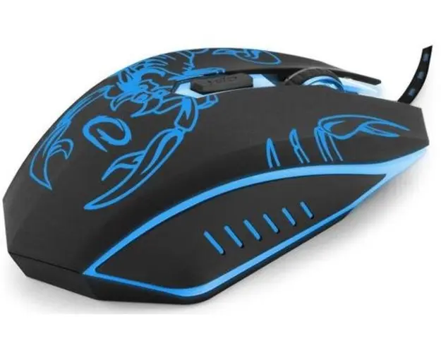 Mouse Esperanza Gaming EGM203B (Negru/Albastru)
