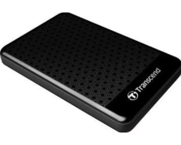 HDD Extern Transcend 25A3K, 2.5 inch, 2TB, USB 3.0, Protectie la soc (Negru)