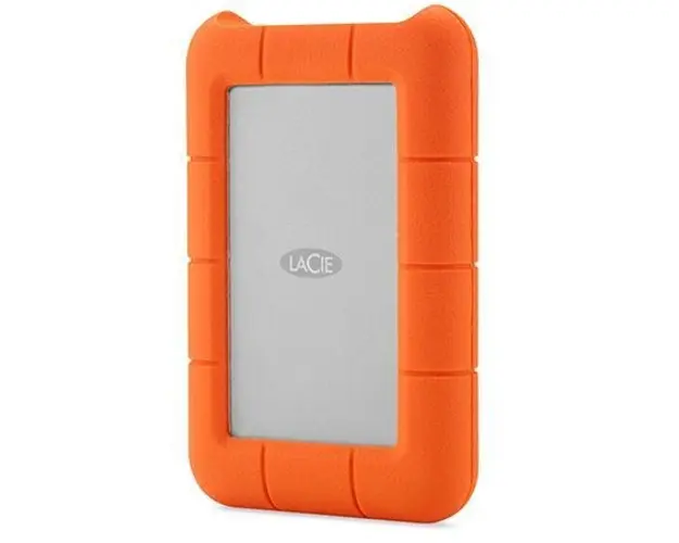 HDD Extern LaCie Rugged Mini, 2.5 inch, 4TB, USB 3.0, Rezistent la socuri (Portocaliu)