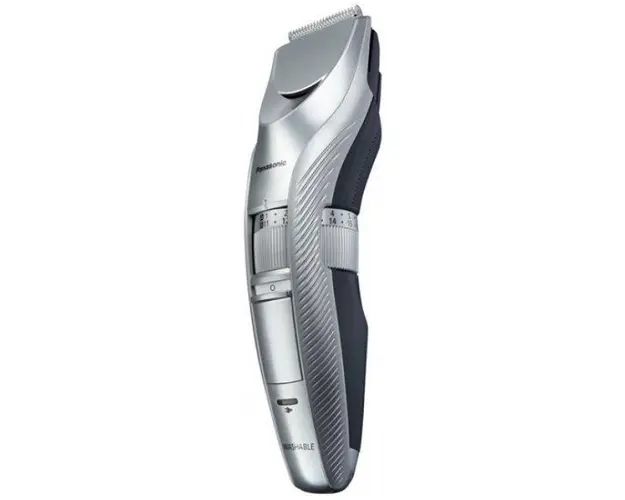 Trimmer pentru barba si par corporal Panasonic ER-GC71-S503, 39 de trepte de ajustare intre 1 si 20 cm, Argintiu