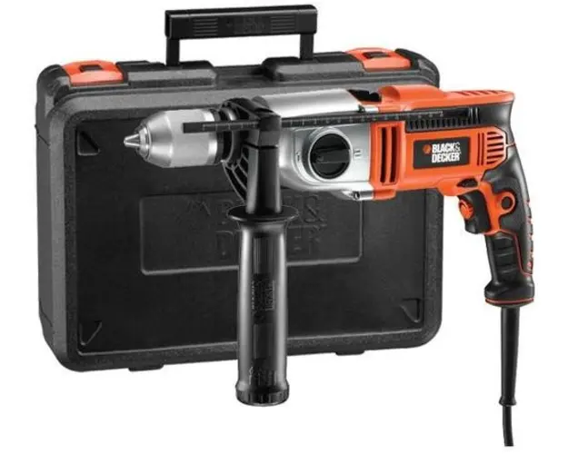 Masina de gaurit cu percutie Black&Decker KR911K-QS, 910 W
