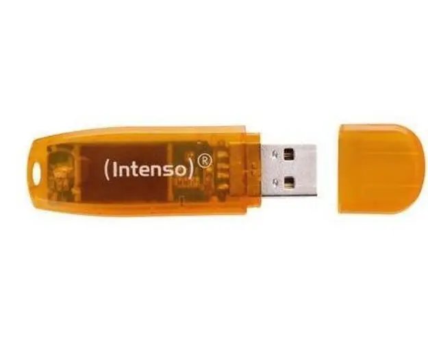 Stick USB Intenso Alu Line 64 GB (Galben)