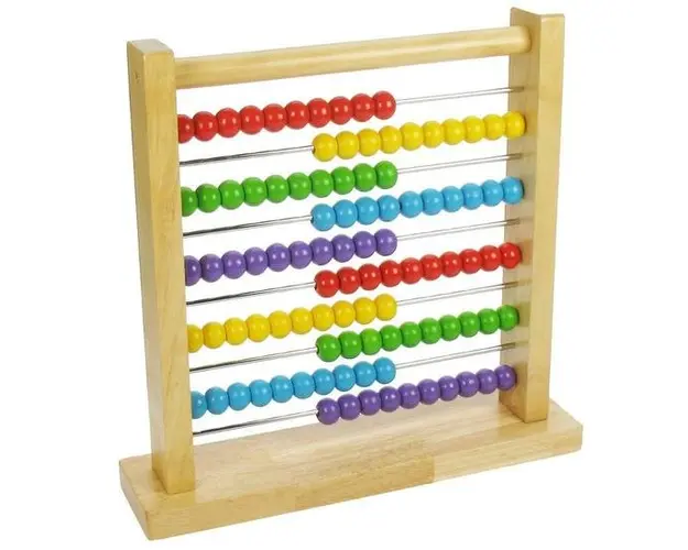 Joc matematic BigJigs Numaratoare cu bile