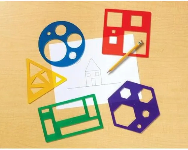 Joc matematic Learning Resources Set de forme