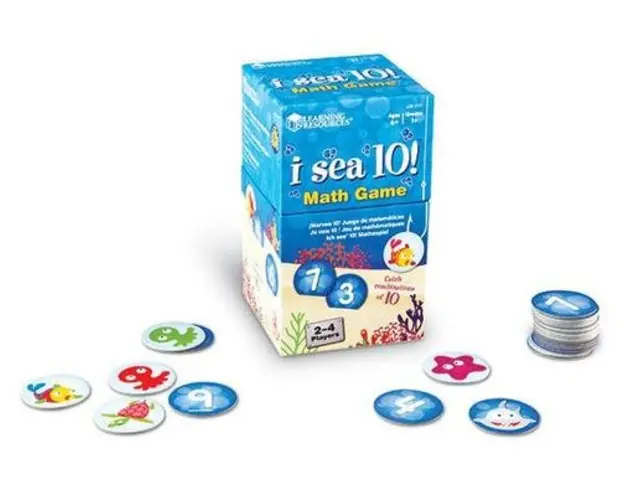 Joc matematic Learning Resources I sea 10!