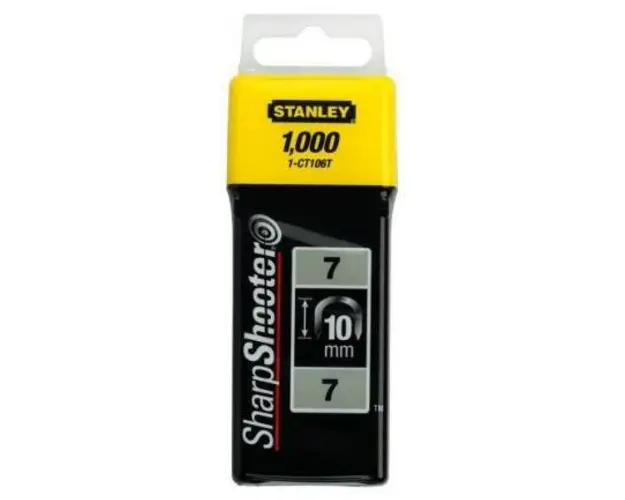 Pachet 1000 Capse Stanley 1-CT106T, 10 mm