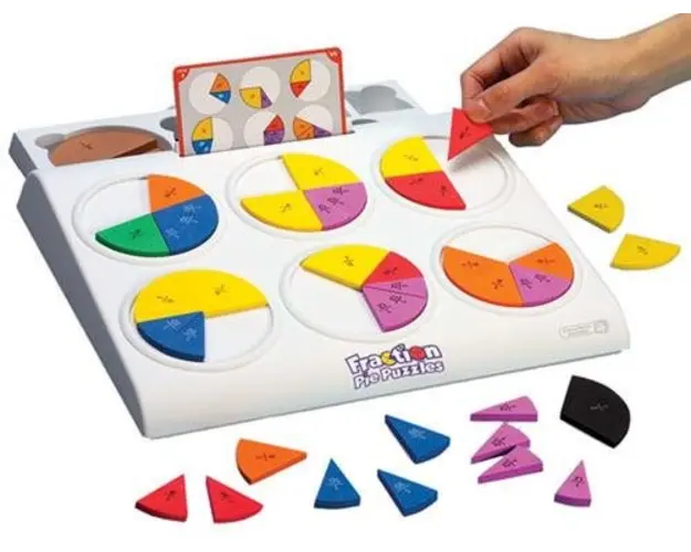 Joc matematic Educational Insights Placinta fractiilor