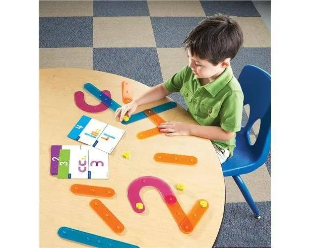Joc matematic Learning Resources Sa construim cifrele!