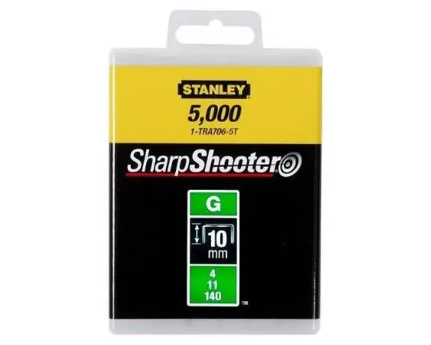 Pachet 5000 Capse Stanley 1-TRA706-5T, 10 mm