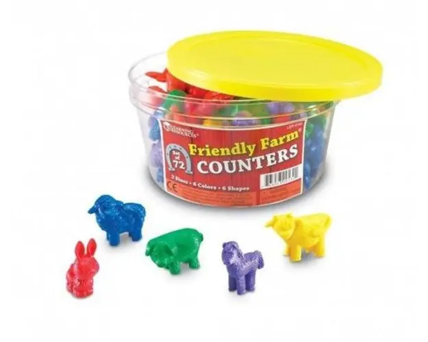 Joc de logica Learning Resources Ferma prietenoasa - animalute