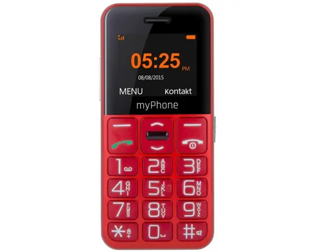 Telefon Mobil myPhone Halo Easy, TFT 1.77inch, 0.3MP, 2G (Rosu)