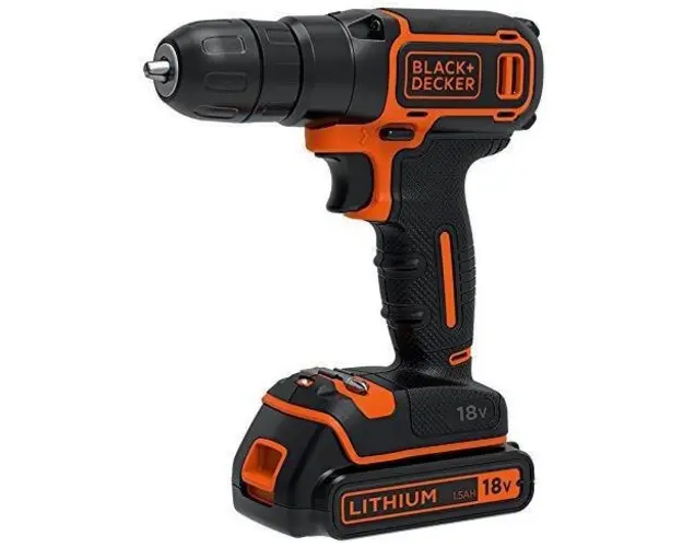Masina de gaurit si insurubat cu acumulator Black&Decker BDCDC18KB-QW, 2 acumulatori, cutie, 18 V, 1.5 Ah