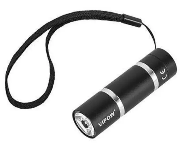 Lanterna LED Vipow URZ0902, aluminiu (Negru)